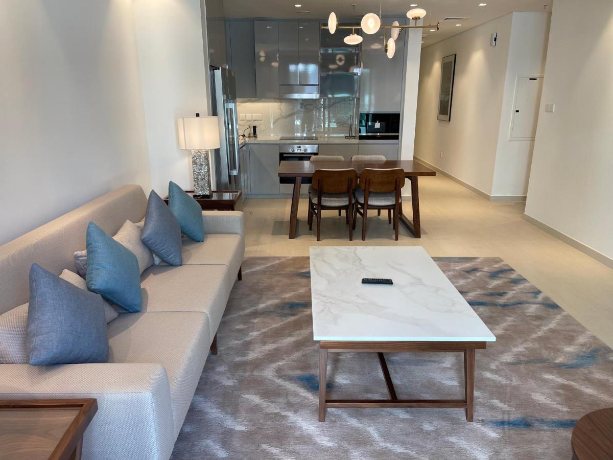 شقة فاخرة في فندق العنوان ريزدينس Two Bedrooms Apartment At Address Residences Sharm Exteriér fotografie